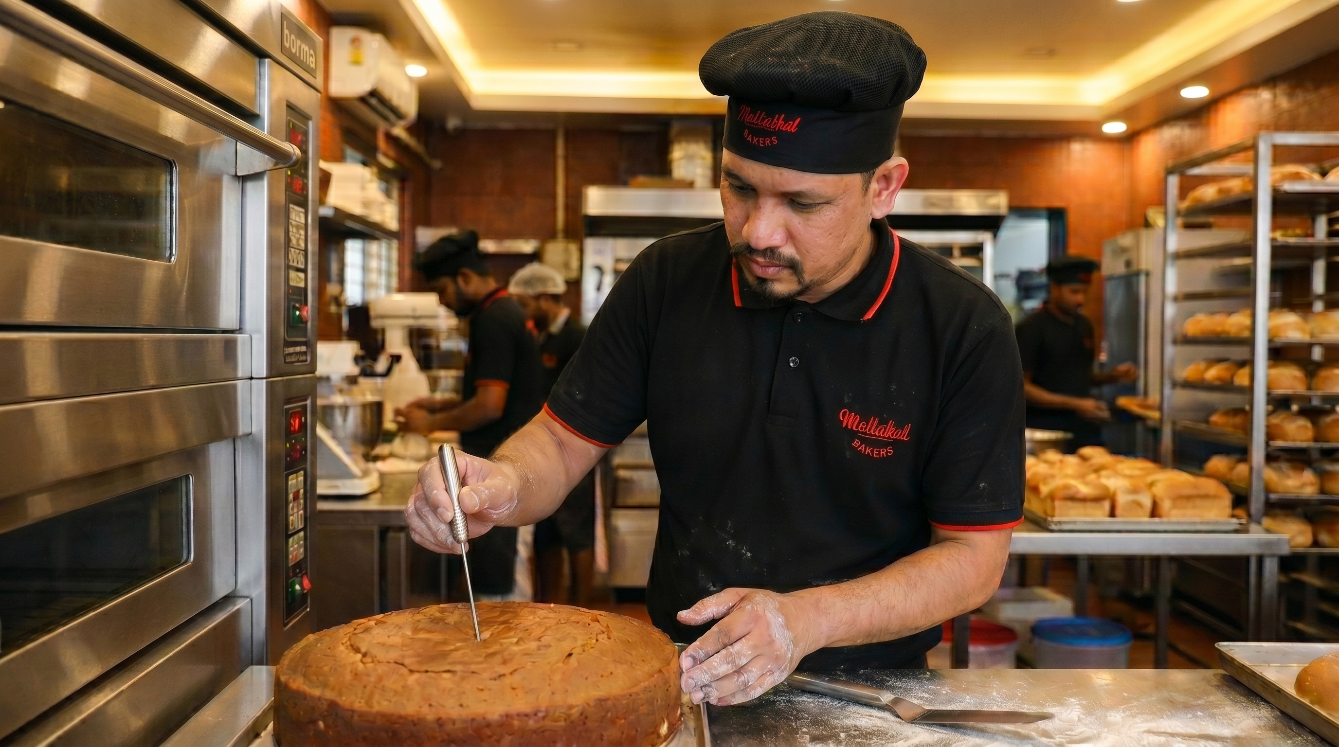Chef at Mattathil Bakers